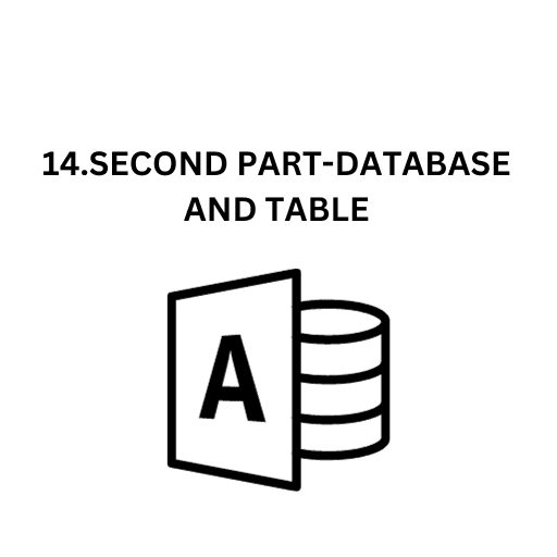 14.SECOND PART-DATABASE AND TABLE (12)